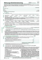 RNK Mietverträge, gefalzt A4,...