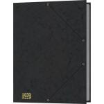 RNK Gummizugmappe 35x25cm schwarz 9 Fächer...