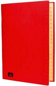 RNK Ordnungsmappe DIN A4 rot 245x345mm Gummizug