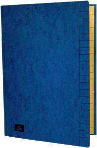 RNK Ordnungsmappe DIN A4 blau 245x345mm Gummizug