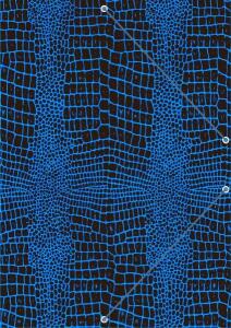 RNK Gummizugmappe Grace Sea Blue 245x340mm 9 Fächer bis DIN A4