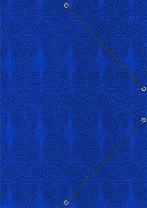RNK Gummizugmappe Style Sea Blue 240x330mm bis A4 Einschlagklappen