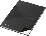 RNK Kladde notes carbon black A5 kariert 96Bl