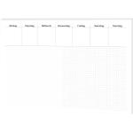 RNK Schreibunterlage 600x420mm 30Bl Office - Liniert...