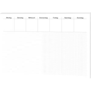 RNK Schreibunterlage 480x330mm 30Bl Office - Lin. & Kar. small table