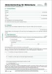 RNK Untermietvertrag DIN A4