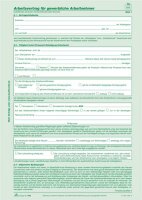 RNK Arbeitsverträge & Zeitnachweise, A4,...