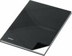 RNK Kladde notes carbon black A4 liniert 96Bl