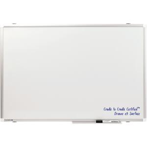 Legamaster Whiteboardtafel Premium Plus - 90 x 60 cm, weiß, magnethaftend, Wandmontage