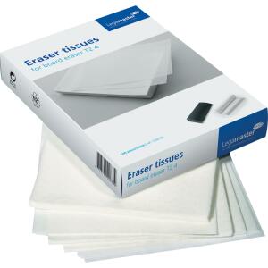Legamaster Löschpapier für TZ4 Whiteboardlöscher 100 Stück
