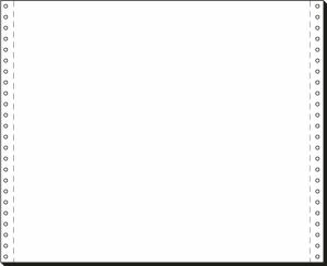 SIGEL 12368 DIN-Computerpapier - blanko - 12 " x 375 mm (A4 quer) - 60 g/m² - 1x 2000 Blatt