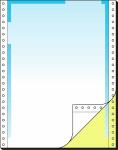 SIGEL 26246 Computer-Briefbogen - Farbverlauf - blau - 12...