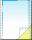 Computer-Briefbogen - Farbverlauf - blau - 12 " x 240 mm 2x 500 Blatt