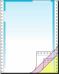 SIGEL 26256 Computer-Briefbogen - Farbverlauf - blau - 12...