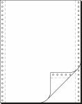 SIGEL 32242 DIN-Computerpapier - blanko - 12 " x 240...