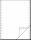 SIGEL 32242 DIN-Computerpapier - blanko - 12 " x 240 mm (A4 hoch) - 60/57 g/m² - 2x 1000 Blatt