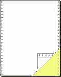 SIGEL 32246 DIN-Computerpapier - blanko - 12 " x 240...