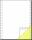 SIGEL 32246 DIN-Computerpapier - blanko - 12 " x 240 mm (A4 hoch) - 80/57 g/m² - 2x 1000 Blatt