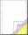 SIGEL 32249 DIN-Computerpapier - blanko - 12 " x 240 mm (A4 hoch) - 70/53/57 g/m² - 3x 600 Blatt