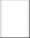 SIGEL 91185 DIN-Computerpapier - blanko - 12 " x 240 mm (A4 hoch) - 80 g/m² - 1x 2000 Blatt