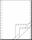 SIGEL 91300 DIN-Computerpapier - blanko - 12 " x 240 mm (A4 hoch) - 52/53/52 g/m² - 3x 600 Blatt
