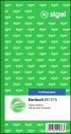 SIGEL BO075 Bonbuch - 2x 60 Blatt - mit Blaupapier - 360...