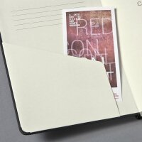SIGEL CO110 Notizbuch Conceptum - Uni - blanko mit Linienpapier - ca. A4 - schwarz - Hardcover - 194 Seiten - PEFC-zertifiziert