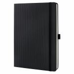 Notizbuch Conceptum - Uni - liniert - B5 schwarz Hardcover 194 Seiten
