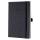 SIGEL Notizbuch Conceptum ca. DIN A5 blanko schwarz 97 Bl.
