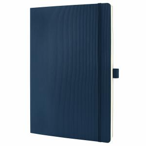 SIGEL CO317 Notizbuch Conceptum - Uni - liniert - ca. A4 - blau - Softcover - 194 Seiten - PEFC-zertifiziert