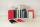 Notizbuch Conceptum - Uni - liniert A5 - rot - Softcover 194 Seiten