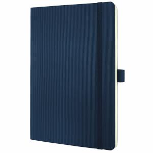 SIGEL CO327 Notizbuch Conceptum - Uni - liniert - ca. A5 - blau - Softcover - 194 Seiten - PEFC-zertifiziert