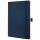 Notizbuch Conceptum - Uni - liniert A5 - blau - Softcover 194 Seiten