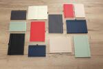 Notizbuch Conceptum - Uni - liniert A5 - grau - Softcover 194 Seiten