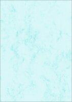 SIGEL DP261 Marmor-Papier - Marmor - blau - 90 g/m²...