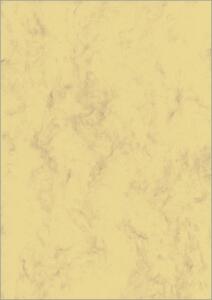 SIGEL DP262 Marmor-Papier - Marmor - sandbraun - 90 g/m² - A4 - 100 Blatt