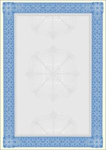 SIGEL DP490 Motiv-Papier - Wertpapier - blau - 185 g/m² - A4 - 20 Blatt