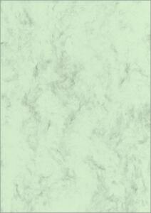 SIGEL DP552 Marmor-Papier - Marmor - pastellgrün - 200 g/m² - A4 - 50 Blatt