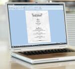 SIGEL DP646 Struktur-Papier - Granit - grau - 200 g/m² - A4 - 50 Blatt