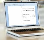 SIGEL DS610 Geburtstags-Karten - Trio - blau - A6 - 10 Karten + Umschläge - inkl. weiße Umschläge