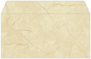 SIGEL DU185 Umschlag - Granit - beige - gummiert - DIN lang - 50 Umschläge