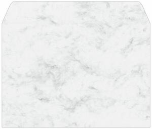 SIGEL DU202 Umschlag - Marmor - grau - gummiert - C5 - 25 Umschläge