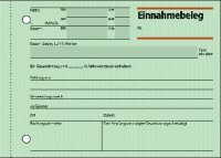SIGEL EB615 Einnahmebelege - A6 quer - 1x 50 Blatt - 50...