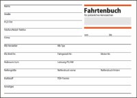 SIGEL FA614 Fahrtenbuch - A6 quer - 1x 40 Blatt -...