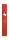 SIGEL GL104 Glas-Magnettafel Artverum - rot - 12 x 78 x 1,50 cm - polierte Ecken - Sicherheitsglas (ESG), Stahl - GS-geprüft