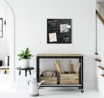 SIGEL GL169 Glas-Magnettafel Artverum - anthrazit - 48 x 48 x 1,50 cm