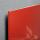 SIGEL GL202 Glas-Whiteboard Artverum - rot - 100 x 100 x 1,80 cm - polierte Ecken - Sicherheitsglas (ESG), Stahl - GS-geprüft