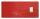 SIGEL GL242 Glas-Whiteboard Artverum - rot - 130 x 55 x 1,50 cm - polierte Ecken - Sicherheitsglas (ESG), Stahl - GS-geprüft