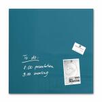 SIGEL GL252 Glas-Magnettafel Artverum - petrolblau - 48 x 48 x 1,50 cm