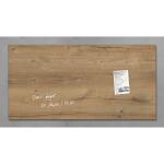 SIGEL GL258 Glas-Magnettafel Artverum - braun - 91 x 46 x...